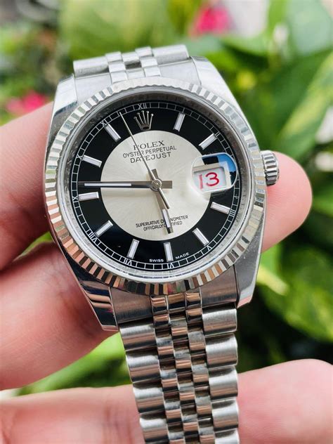 tuxedo rolex|Rolex datejust 116 234.